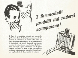 Dopobarba TARR - Pubblicità Del 1942 - Old Advertising - Reclame