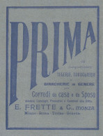 E. Frette & C. - Monza - Corredi Da Sposa - Pubblicità Del 1903 - Old Ad - Werbung