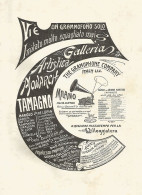 The Gramophone Company Italy - Pubblicità Del 1903 - Old Advertising - Advertising