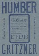 Biciclette HUMBER GRITZNER - Pubblicità Del 1903 - Old Advertising - Werbung