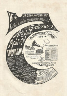 The Gramophone Company Italy - Pubblicità Del 1903 - Old Advertising - Advertising