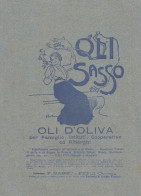 Oli D'oliva SASSO - Illustrazione - Pubblicità Del 1903 - Old Advertising - Advertising