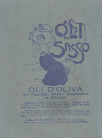 Oli D'oliva SASSO - Illustrazione - Pubblicità Del 1903 - Old Advertising - Werbung