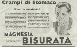 Magnesia Bisurata - Illustrazione - Pubblicità Del 1934 - Old Advertising - Advertising