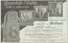 Voigtlander - Apparecchio BRILLANT - Pubblicità Del 1933 - Old Advertising - Werbung