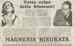 Magnesia Bisurata - Pubblicità Del 1933 - Old Advertising - Werbung