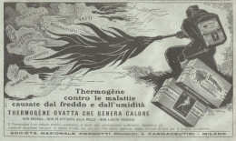 Thermogéne - Illustrazione - Pubblicità Del 1932 - Old Advertising - Werbung