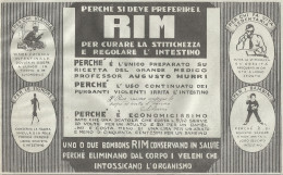 Perchè Si Deve Preferire Il RIM... - Pubblicità Del 1932 - Old Advertising - Werbung