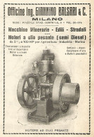 Officine Ing. Giannino Balsari - Milano - Pubblicità Del 1923 - Old Advert - Werbung