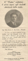 PROTON - Giuseppe Fioritto - Pesaro - Pubblicità Del 1928 - Old Advert - Werbung