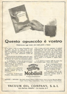 Gargoyle Mobiloil - Illustrazione - Pubblicità Del 1923 - Old Advertising - Pubblicitari