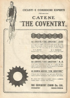 Catene Per Cicli THE COVENTRY - Pubblicità Del 1923 - Old Advertising - Advertising