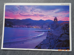 COUCHER DU SOLEIL SUR LA BAIE DE COLLIOURE - Collioure