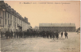 PAS DE CALAIS HESDIN : CASERNE TRIPIER - DEPOT DE CONVALESCENTS - Barracks