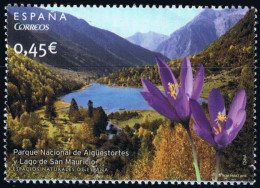 España 2010 Edifil 4596 Sello ** Espacios Naturales Parque Nacional De Aigüestortes Y Lago De San Mauricio Michel 4541 - Unused Stamps