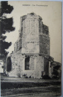 CPA Années 1920 - NIMES  La Tour Magne Monument Romain Animée TBE - Nîmes