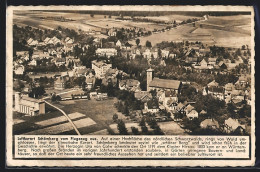 AK Schömberg / Schwarzwald, Ortsansicht Vom Flugzeug Aus  - Schömberg