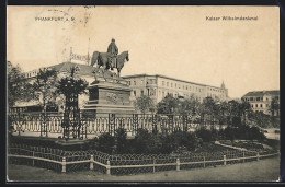 AK Frankfurt A. O., Kaiser Wilhelmdenkmal  - Frankfurt A. D. Oder