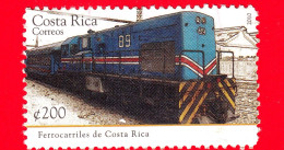 COSTA RICA - Usato - 2002 - Ferrovie - Treno - Locomotiva Diesel-elettrica Americana GE U11B - 200 - Costa Rica
