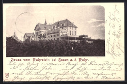 AK Essen A. D. Ruhr, Blick Auf Das Gasthaus Ruhrstein  - Essen