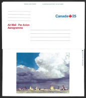 Fog. Ice. Canada Stationery Aerogram. North Sea. Water. Brouillard. Glace. Aérogramme De Papeterie Canada. La Mer Du Nor - Clima & Meteorologia