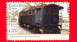 COSTA RICA - Usato - 2002 - Ferrovie - Treno - Locomotiva Elettrica Tedesca AEG (1926) - 200 - Costa Rica