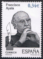 España 2010 Edifil 4600 Sello ** Personajes Francisco Ayala García-Duarte (1906-2009) Escritor Generacion Del 27 - Nuevos