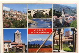 66049 02 02#0+14 - CERET - MULTIVUES (CRET, PALALDA, AMELIE LES BAINS, OMS, CANIGOU, ARLES SUR TECH) - Ceret