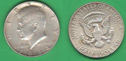 America Half Dollar 1964 Kennedy USA Silver Coin   C 9 - 1964-…: Kennedy