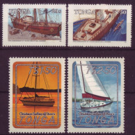 Océanie - Tonga - Ships - 4 Timbres Différents - 7199 - Tonga (1970-...)