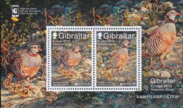 Gibraltar Block138 (complete Issue) Unmounted Mint / Never Hinged 2019 Birds - Gibilterra