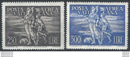 1948 Vaticano Tobia 2v. Bc MNH Sass. N. A16/17 - Andere & Zonder Classificatie