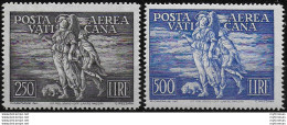 1948 Vaticano Tobia 2v. MNH Sass. N. PA 16/17 - Other & Unclassified