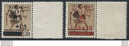 1945 Trieste Occ. Jugoslava 2v. Bf MNH Sass N. 12/13 - Sonstige & Ohne Zuordnung