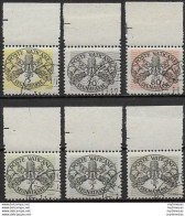 1946 Vaticano Segnatasse 6v. Cancelled Sass N. 13/18 - Other & Unclassified