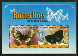 Sierra Leone 2010 Butterflies Moth Insect Sc 3032 M/s MNH # 12655 - Schmetterlinge