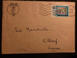 LETTRE Par Avion Pour La FRANCE TP JEUNES PIONNIERS 30F OBL.MEC.8-2 1971 LOME RP - Togo (1960-...)