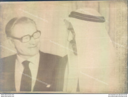 Ba73 - Riyadh Arabia Saudita  Vice President Rockefeller And King Khaled Ibn Abd - Otros & Sin Clasificación