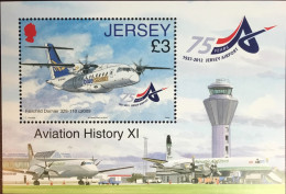 Jersey 2012 Jersey Airport Anniversary Minisheet MNH - Jersey