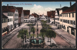 AK Kirchheim / Teck, Blick Auf Marktplatz  - Kirchheim