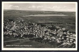 AK Buchau / Federsee, Teilansicht Mit Federsee, Fliegeraufnahme  - Bad Buchau