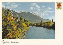 AK 216590 AUSTRIA - Innsbruck - Blick Auf Dom, Stadtturm Und Bettelwurf - Innsbruck