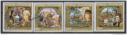 Centrafricaine Center Africa 1985 Yvert 718-21, Tribute To Christopher Columbus - Perforated - MNH - Centraal-Afrikaanse Republiek