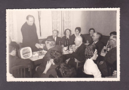 Carte Photo Luck Othon Grosbliederstroff Moselle Banquet Fanfare Harmonie Musique Municipale (52960) - Autres & Non Classés