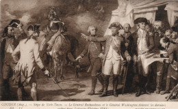 - COUDER (Aug.). - Siège De York-Town. Le Général Rochambeau Et Le Général Washington - Musée De Versailles - - Malerei & Gemälde