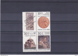 URSS 1988 ARMENIE, Tremblement De Terre Yvert 5573-5575, Michel 5911-5913 NEUF** MNH Cote 6,70 Euros - Unused Stamps