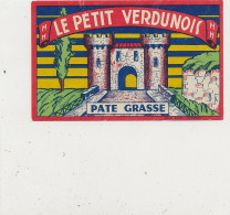 GG 444  / ETIQUETTE FROMAGE  PATE GRASSE  LE PETIT VERDUNOIS - Quesos