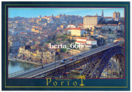 Portugal * Porto * Ribeirinha Panoramic View * Luis I Bridge - Porto