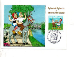 EXPO BD SYLVAIN & SYLVETTE A MONTBELIARD 2007 - Commemorative Postmarks