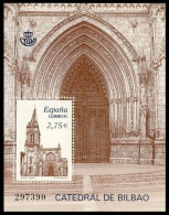 España 2010 Edifil 4612 Sello ** HB Catedral Basílica De Santiago Bilbao Michel BL204 Yvert BF195 Spain Stamp Timbre - Nuovi